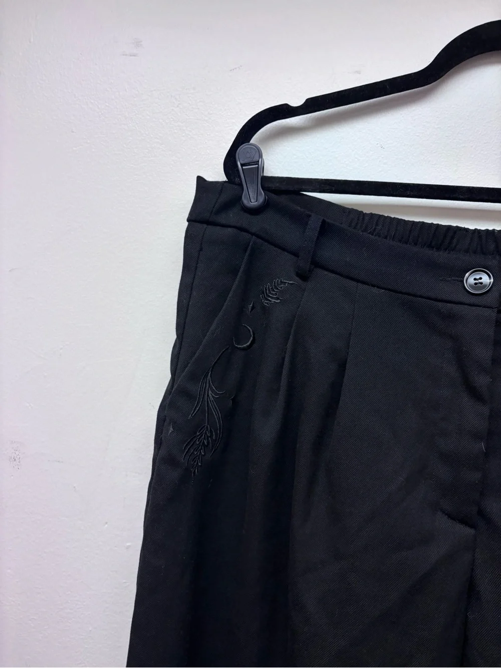 Disturbia Dianne Embroidered Balloon Trousers